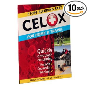 CELOX First Aid Temporary Traumatic Wound Treatment
