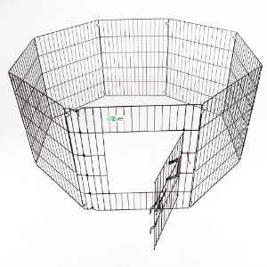 Dog Exercise Pen with Door