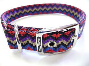 Hamilton Double Thick Nylon Deluxe Dog Collar