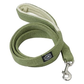 Planet Dog 5 foot Natural Hemp Leash with Fleece Handle.